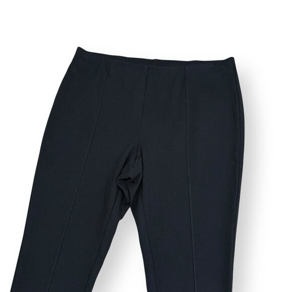 J. Jill Ponte Leggings Career Pants Womens Size M Stretch Pull On Front Seam 2/2 - Picture 2 of 9